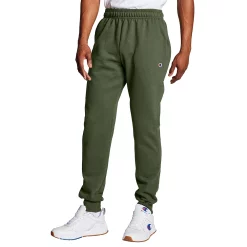 Men's Champion® Fleece Powerblend Jogger Pants -Workout Clothes Sales Store 2491741 Cargo Olive