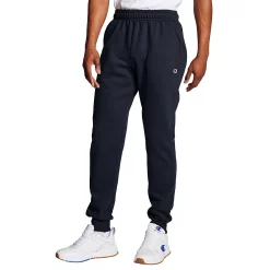 Men's Champion® Fleece Powerblend Jogger Pants -Workout Clothes Sales Store 2491741 Navy