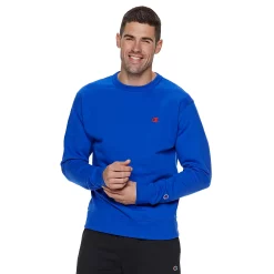 Men's Champion® Fleece Powerblend Sweatshirt -Workout Clothes Sales Store 2874625 Surf The Web Scarlet