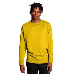 Men's Champion® Fleece Powerblend Sweatshirt -Workout Clothes Sales Store 2874625 Team Gold