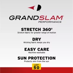 Men's Grand Slam On Course Regular-Fit MotionFlow 360 Active Waistband Stretch Golf Pants -Workout Clothes Sales Store 3328790 ALT99