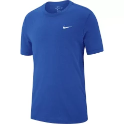 Big & Tall Nike Dri-FIT Performance Tee -Workout Clothes Sales Store 3393635 Royal Heather White