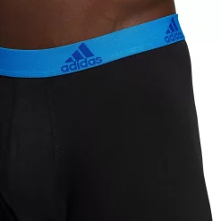 Men's adidas 3-pack Cotton Stretch Boxer Briefs -Workout Clothes Sales Store 3427176 ALT3