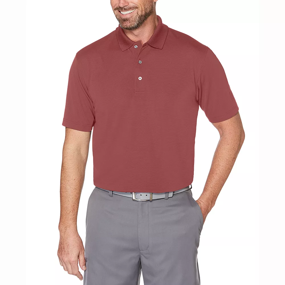 Men's Grand Slam Off Course Classic-Fit Solid Golf Polo 4 Men's Grand Slam Off Course Classic-Fit Solid Golf Polo - Image 2