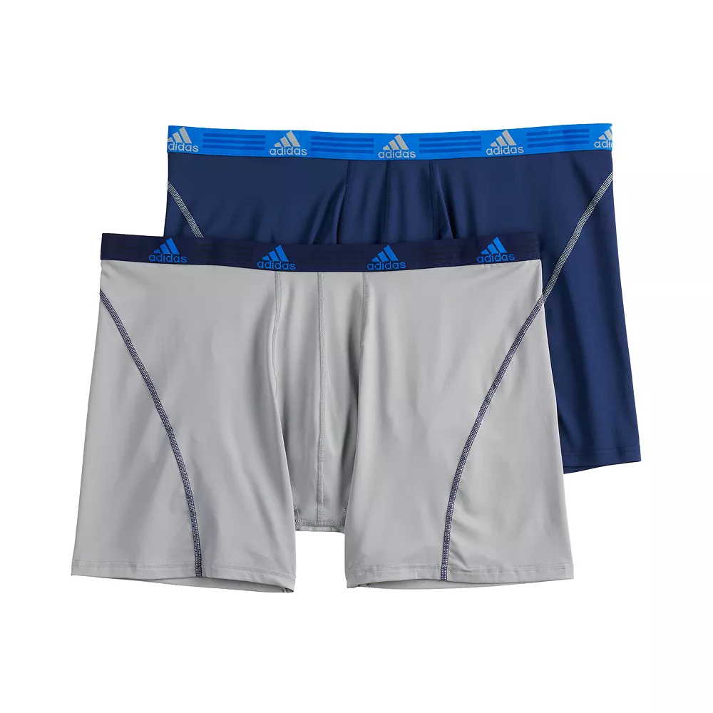 Big & Tall adidas 2-pack Performance Boxer Briefs 6 Big & Tall adidas 2-pack Performance Boxer Briefs - Image 4