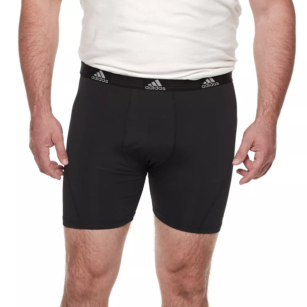 Big & Tall adidas 2-pack Performance Boxer Briefs 3 Big & Tall adidas 2-pack Performance Boxer Briefs