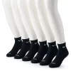 Men's Nike 6-Pack Everyday Plus Cushion Ankle Training Socks -Workout Clothes Sales Store 3570389 Black