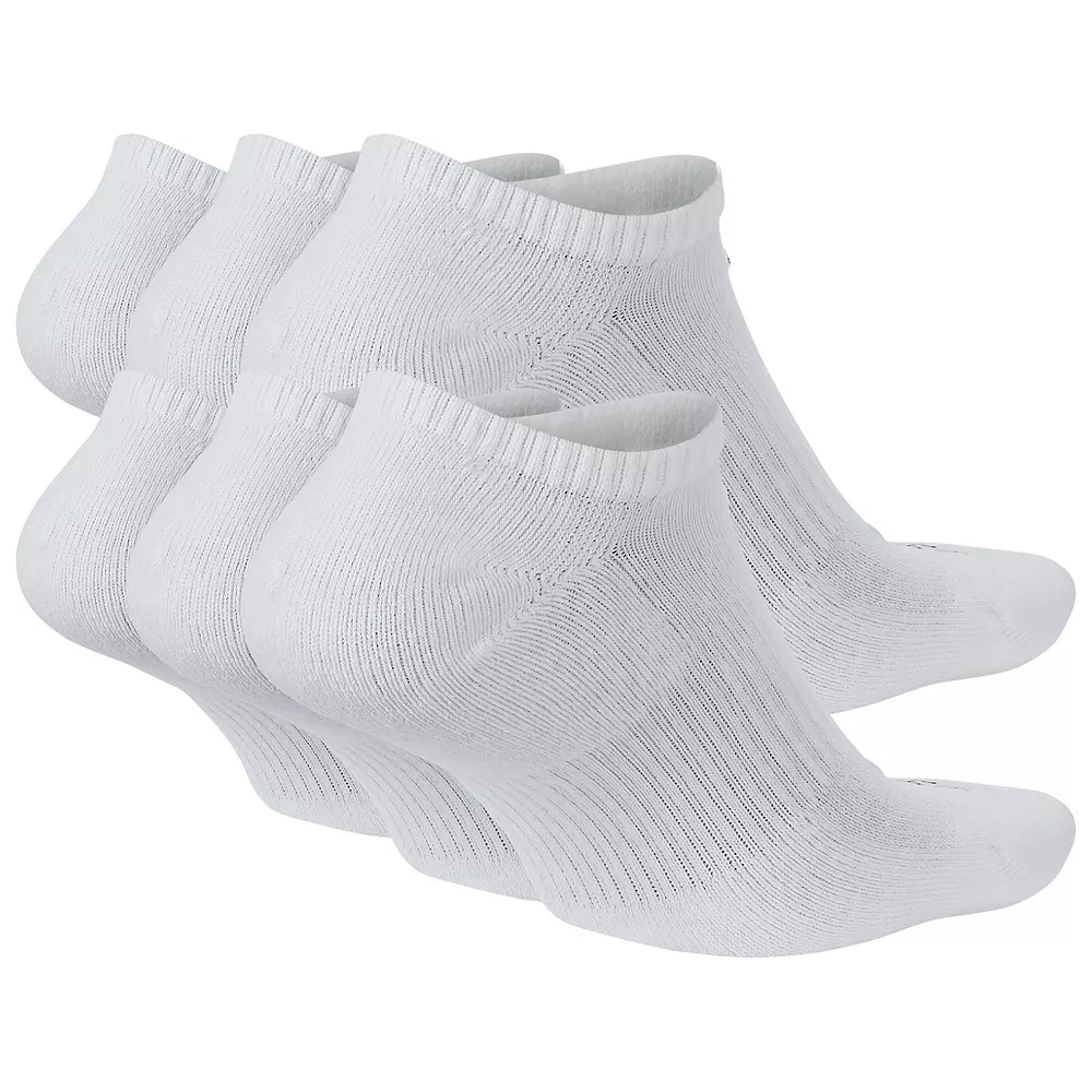 Men's Nike 6-pack Everyday Plus Cushion No-Show Training Socks 7 Men's Nike 6-pack Everyday Plus Cushion No-Show Training Socks - Image 5