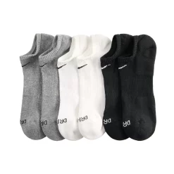 Men's Nike 6-pack Everyday Plus Cushion No-Show Training Socks 11 Men's Nike 6-pack Everyday Plus Cushion No-Show Training Socks -Workout Clothes Sales Store 3570397 Gray Multi