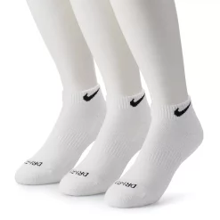 Men's Nike 3-pack Everyday Plus Cushion Low-Cut Training Socks