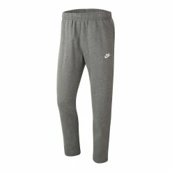 Men's Nike Sportswear Club Fleece Pants 15 Men's Nike Sportswear Club Fleece Pants -Workout Clothes Sales Store 3583188 Charcoal Heather White