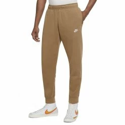 Men's Nike Sportswear Club Fleece Joggers -Workout Clothes Sales Store 3583242 Dk Driftwood