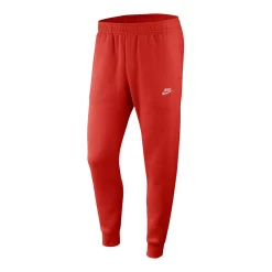Men's Nike Sportswear Club Fleece Joggers -Workout Clothes Sales Store 3583242 University Red White