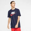 Men's Nike Brandmark Graphic Tee -Workout Clothes Sales Store 3583973 Obsidian
