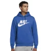 Men's Nike Sportswear Club Logo Pullover Hoodie 1 Men's Nike Sportswear Club Logo Pullover Hoodie -Workout Clothes Sales Store 3589597 Signal Blue