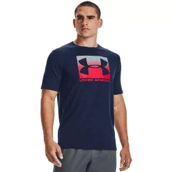 Men's Under Armour Boxed Sportstyle Tee -Workout Clothes Sales Store 3591775 Academy Red