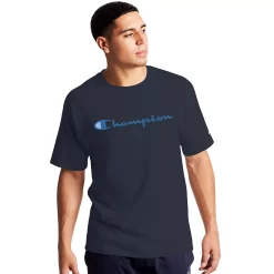 Men's Champion® Graphic Tee -Workout Clothes Sales Store 3614715 Navy