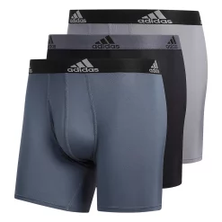 Big & Tall adidas 3-pack Performance Boxer Briefs -Workout Clothes Sales Store 3644165 ALT