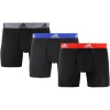 Big & Tall adidas 3-pack Performance Boxer Briefs -Workout Clothes Sales Store 3644165 Black Multi