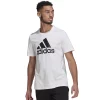 Big & Tall adidas Logo Tee -Workout Clothes Sales Store 3652880 White
