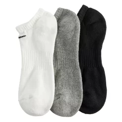 Men's Nike 3-pack Everyday Cushion No-Show Training Socks -Workout Clothes Sales Store 3698240 ALT
