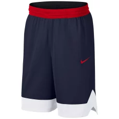 Men's Nike Dri-FIT Icon Basketball Shorts -Workout Clothes Sales Store 3698449 College Navy Red