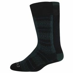 Men's Dickies 2-Pack Heavyweight Wool-Blend Thermal Crew Socks -Workout Clothes Sales Store 3718549 Green Black