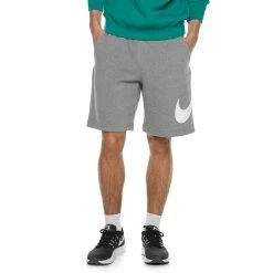 Men's Nike Sportswear Club Shorts 15 Men's Nike Sportswear Club Shorts -Workout Clothes Sales Store 3721329 Dark Gray White