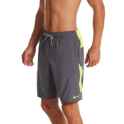 Men's Nike Contend 9-inch Volley Swim Trunks -Workout Clothes Sales Store 3772367 Iron Gray