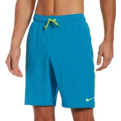 Men's Nike Contend 9-inch Volley Swim Trunks -Workout Clothes Sales Store 3772367 Laser Blue