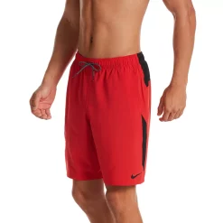 Men's Nike Contend 9-inch Volley Swim Trunks -Workout Clothes Sales Store 3772367 Red