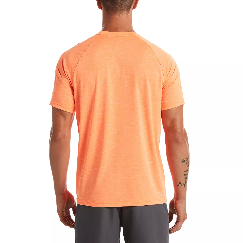 Men's Nike Dri-FIT UPF 40+ Heathered Hydroguard Swim Top 12 Men's Nike Dri-FIT UPF 40+ Heathered Hydroguard Swim Top - Image 10