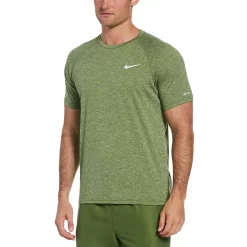Men's Nike Dri-FIT UPF 40+ Heathered Hydroguard Swim Top 17 Men's Nike Dri-FIT UPF 40+ Heathered Hydroguard Swim Top -Workout Clothes Sales Store 3772842 Treeline