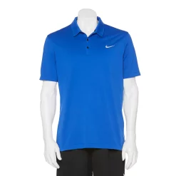 Men's Nike Polo -Workout Clothes Sales Store 3820449 Game Royal White