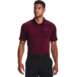 Big & Tall Under Armour Performance Golf Polo -Workout Clothes Sales Store 3869057 Maroon