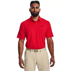 Big & Tall Under Armour Performance Golf Polo -Workout Clothes Sales Store 3869057 Radio Red