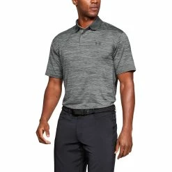 Big & Tall Under Armour Performance Golf Polo -Workout Clothes Sales Store 3869057 Steel