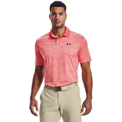 Big & Tall Under Armour Performance Golf Polo -Workout Clothes Sales Store 3869057 Venom Red