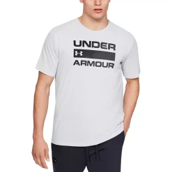 Big & Tall Under Armour Boxed Sportstyle Tee -Workout Clothes Sales Store 3885204 Halo Gray