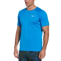 Big & Tall Nike Dri-FIT Essential Hydroguard Swim Tee -Workout Clothes Sales Store 3889049 Photo Blue