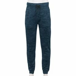 Men's Hollywood Jeans Honeycomb Lined Jogger Pants -Workout Clothes Sales Store 3891317 Navy