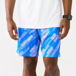 Men's Tek Gear® Printed Dry Tek Short -Workout Clothes Sales Store 3929464 Blue Bitmap Brush