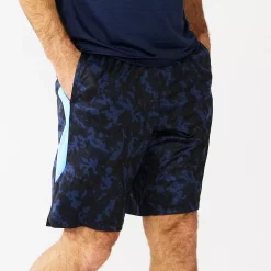 Men's Tek Gear® Printed Dry Tek Short -Workout Clothes Sales Store 3929464 Navy Camo