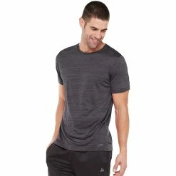 Men's Tek Gear® Dry Tek Tee -Workout Clothes Sales Store 3932637 Ash Coal Mineral Black