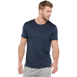 Men's Tek Gear® Dry Tek Tee -Workout Clothes Sales Store 3932637 Dress Blues Black