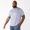 Big & Tall Tek Gear® Dry Tek Tee -Workout Clothes Sales Store 3933692 Isadora Purple Lola