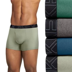 Men's Jockey® ActiveBlend® 4-Pack Boxer Briefs -Workout Clothes Sales Store 4220965 Cinder Heather Willow