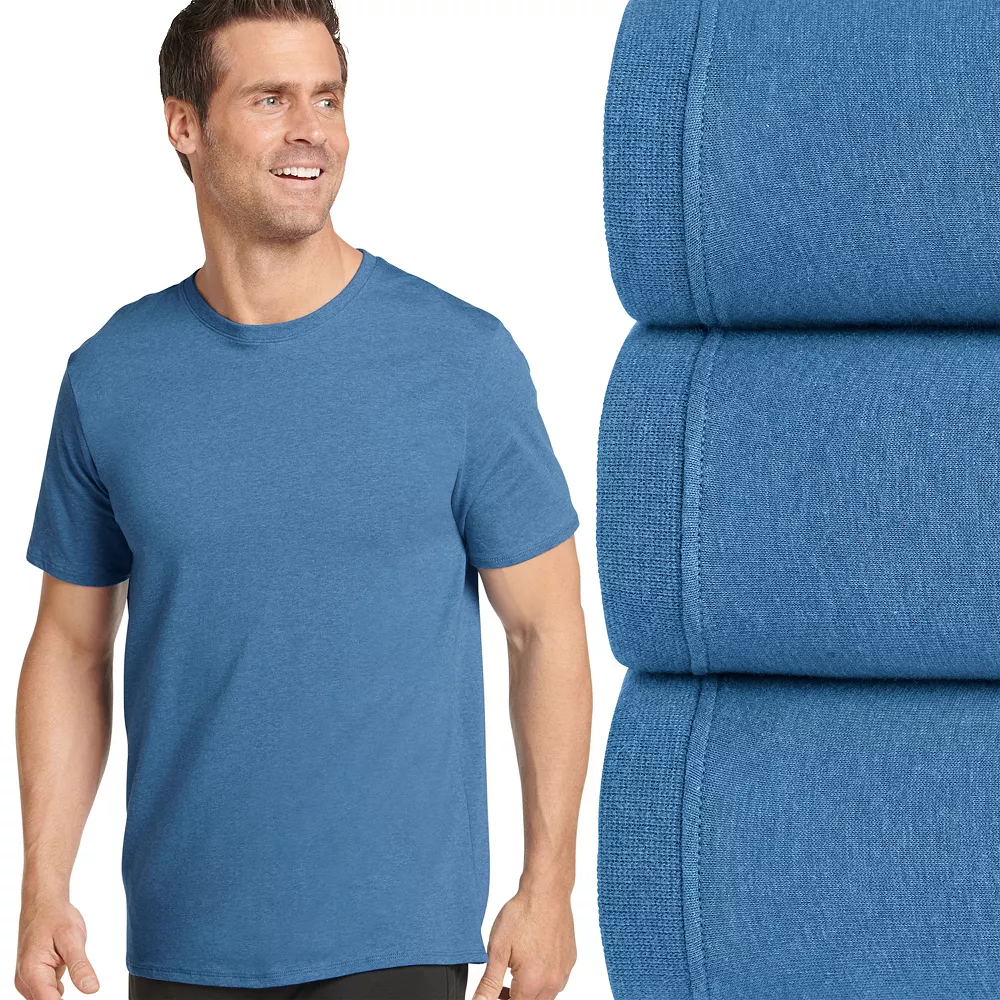 Men's Jockey® Stretch 3-pack Crewneck Tees 10 Men's Jockey® Stretch 3-pack Crewneck Tees - Image 8