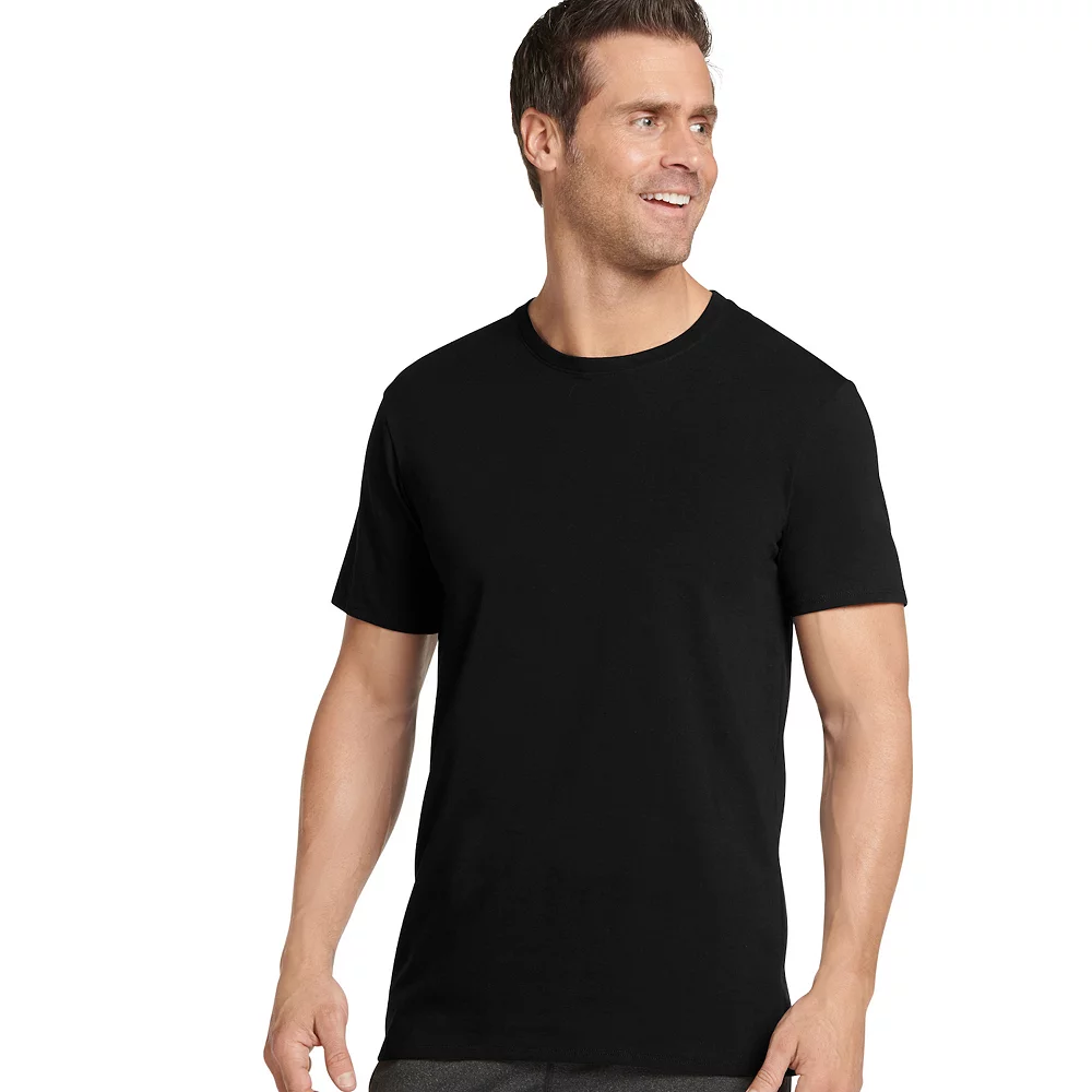 Men's Jockey® Stretch 3-pack Crewneck Tees 4 Men's Jockey® Stretch 3-pack Crewneck Tees - Image 2