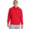 Big & Tall Under Armour Rival Fleece Hoodie -Workout Clothes Sales Store 4232519 Red